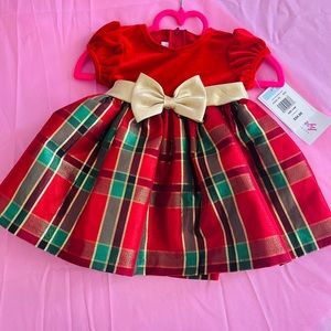 Bonnie baby holiday Christmas dress
